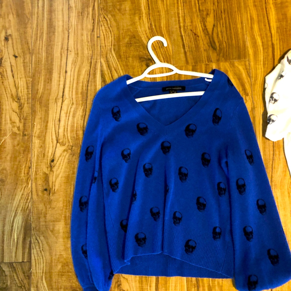 NWOT gently worn skull cashmere bundle!
